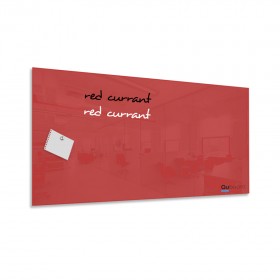 Currant red magnetic glassboard LABŌRŌ